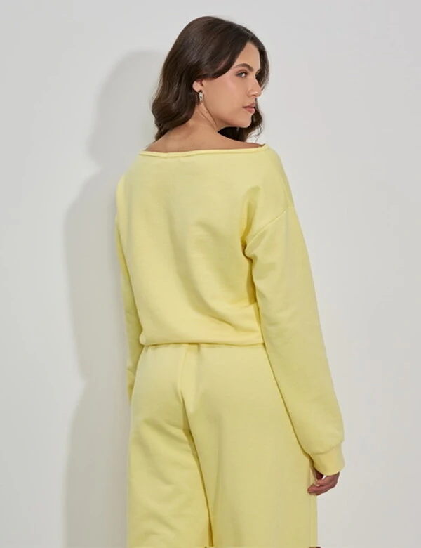 blusa moletom algodao kayla