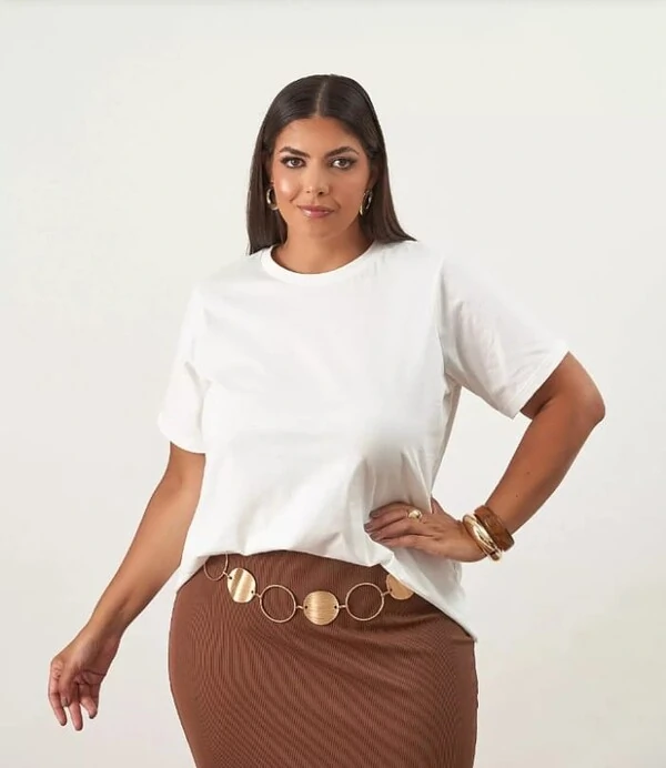 PROMO SEM TROCA T shirt algodão make yourself Kayla