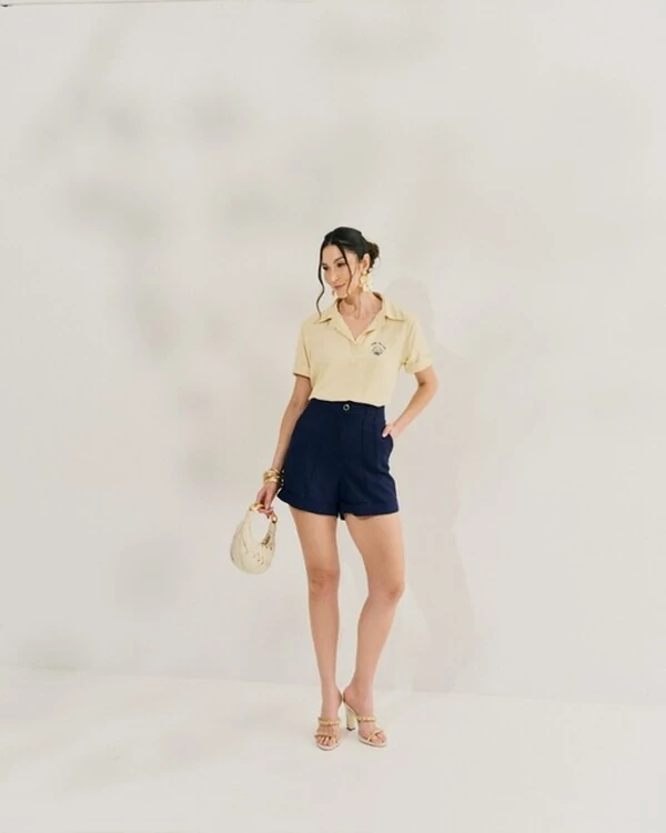 Shorts alfaiataria vinco quebela