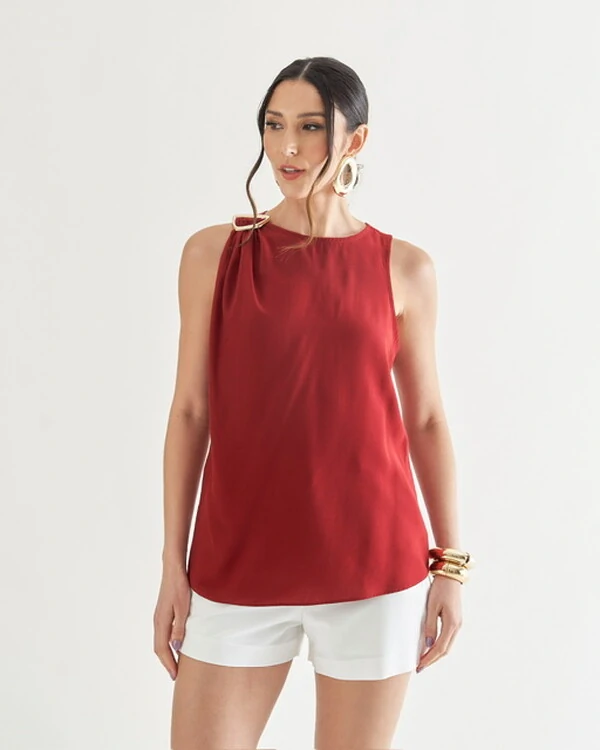 regata com fivela organico quebela