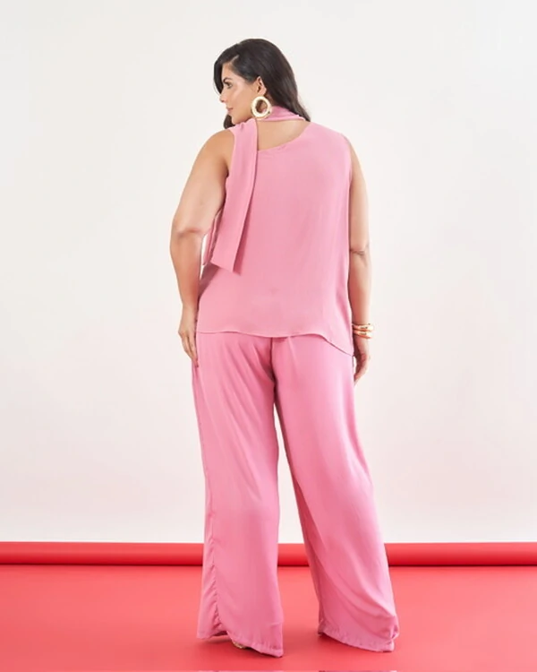 Blusa lace chiffon kayla