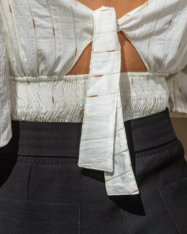 pre venda cropped amarril costas viscose jacquard mr fr