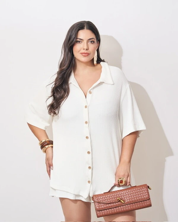 camisa over malha kayla