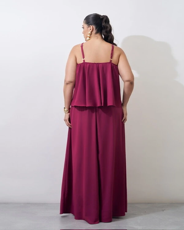 regata crepe babado lidia kayla