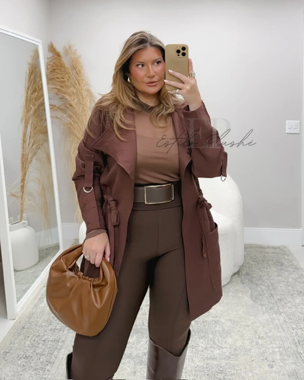 PROMO Parka alongada colise alfaiataria marrant lucy provador