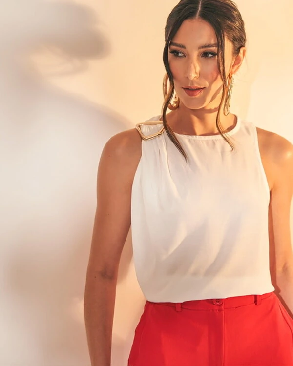 regata com fivela organico quebela