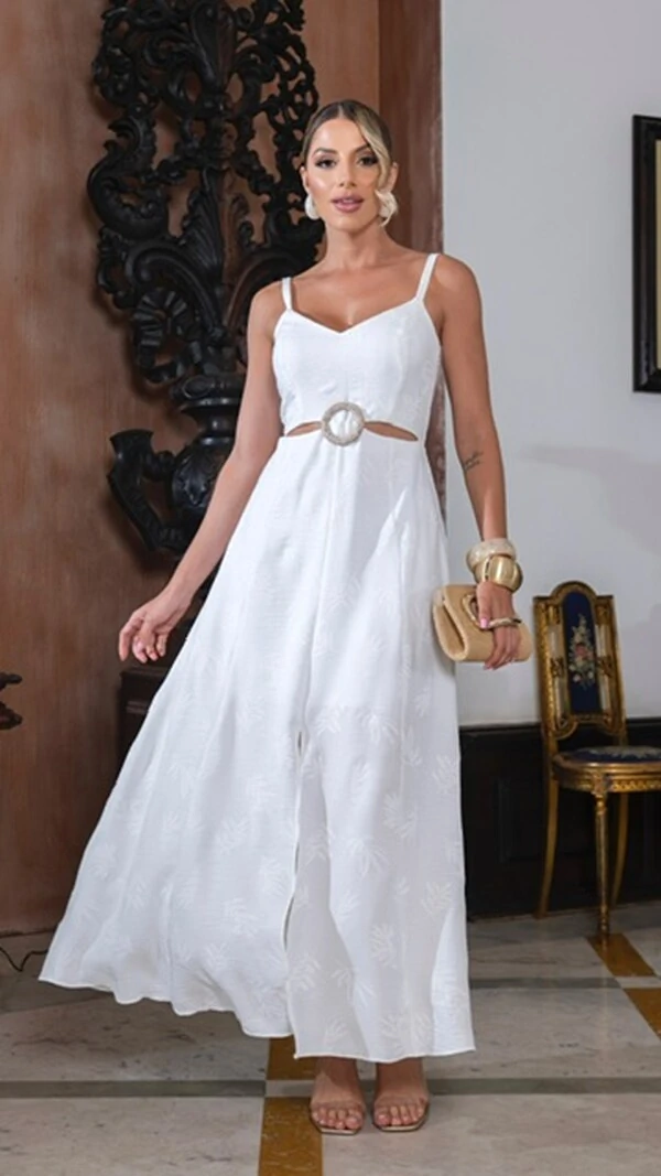 pre venda vestido com argola cintura divas