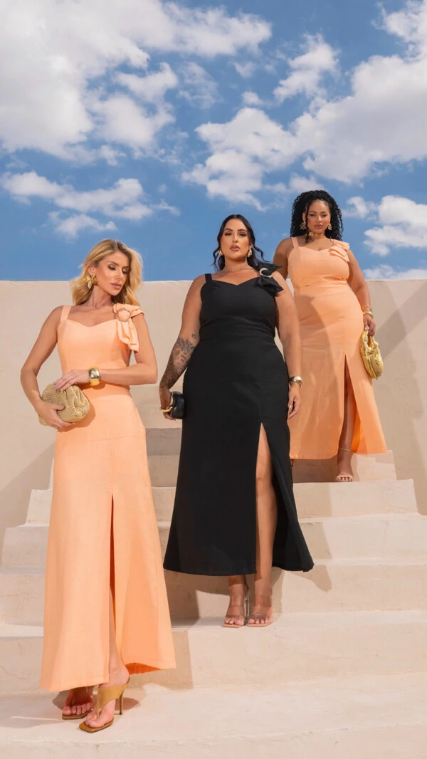 pre venda conjunto alfaiataria marrant saia midi rosamili