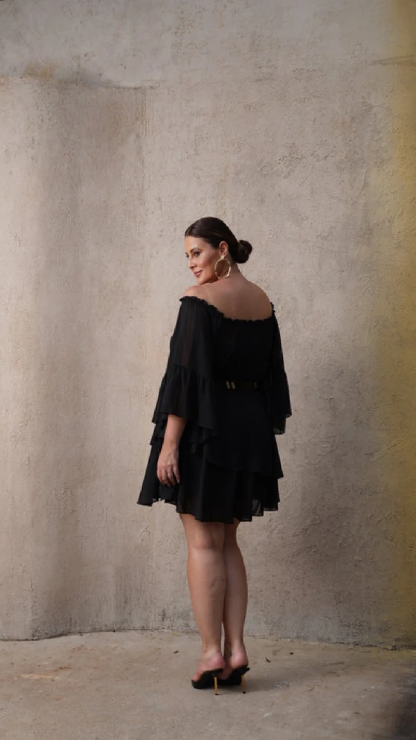 vestido curto atacama cigana quebela