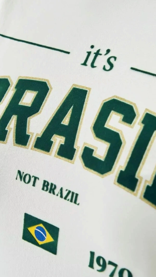 t shirt algodao peruano brasil quebela