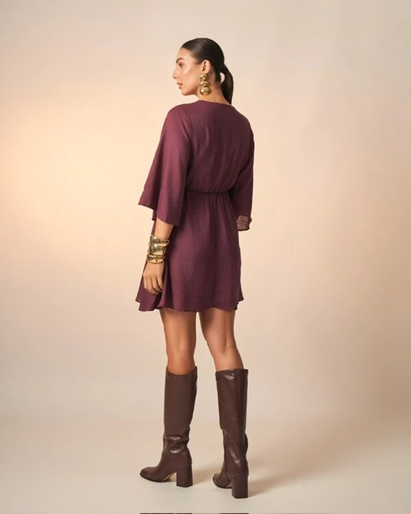 vestido giulia viscose kayla