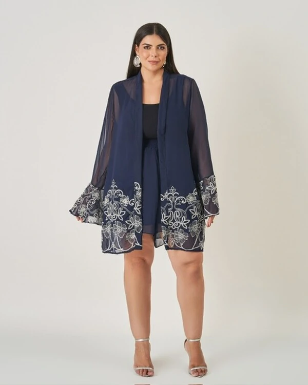 kimono liocel mandi bordado kayla