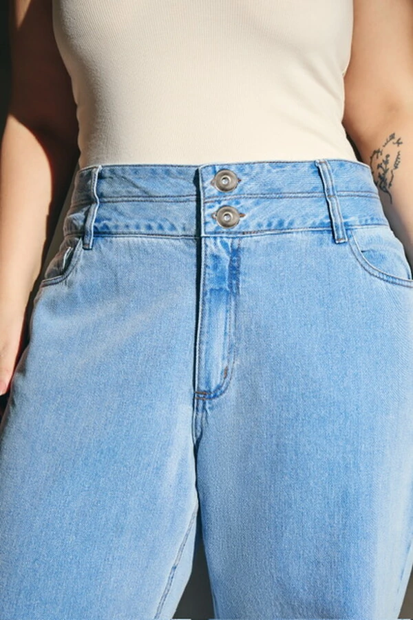 Calca jeans cos duplo izzat