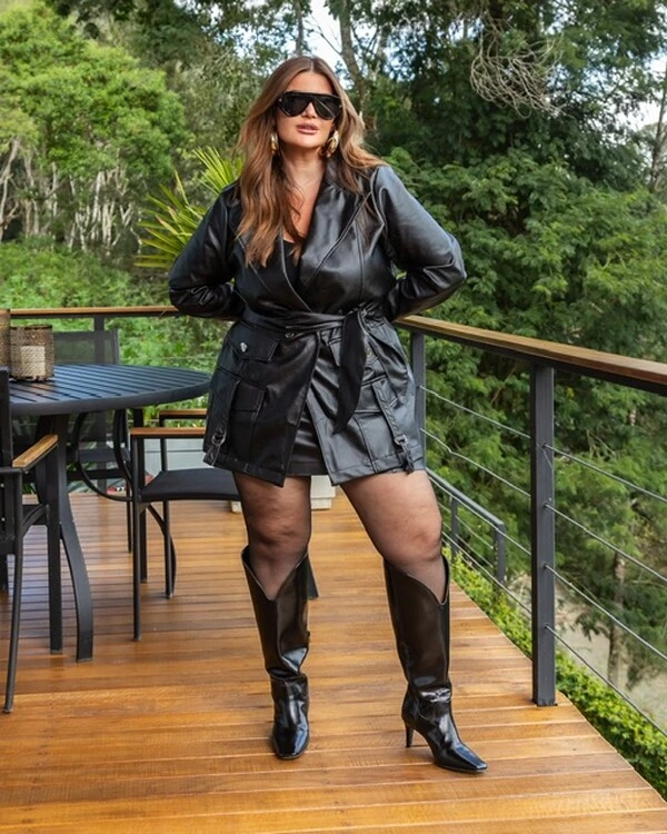 pre venda maxi blazer couro mr fr