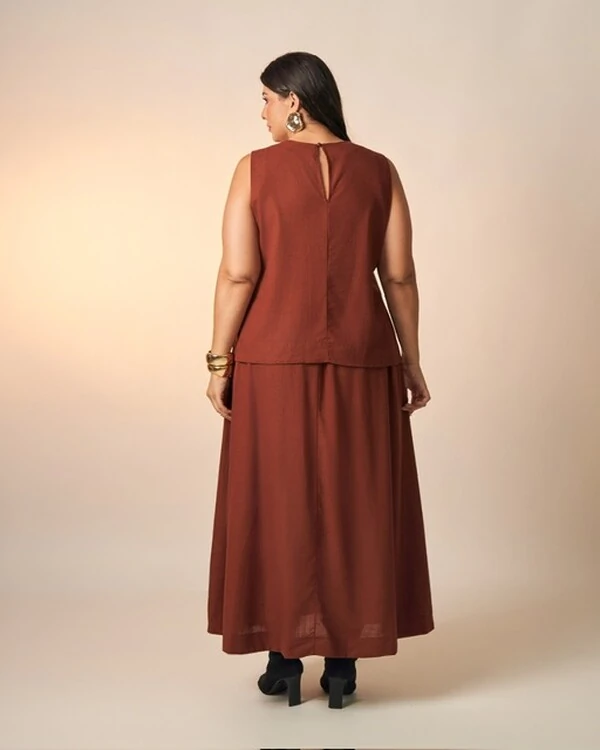 blusa viscose e linho clea kayla