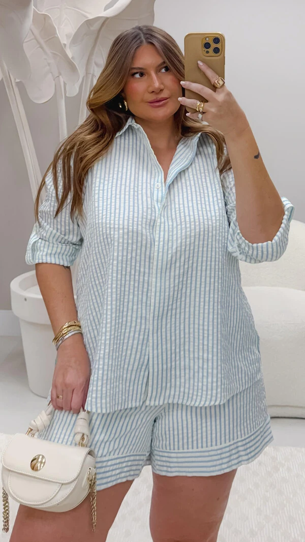 camisa malu listras upper