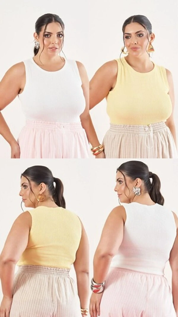 Regata samira malha kayla