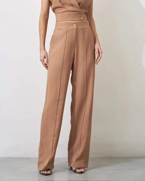 calca cleu alfaiataria viscose kayla