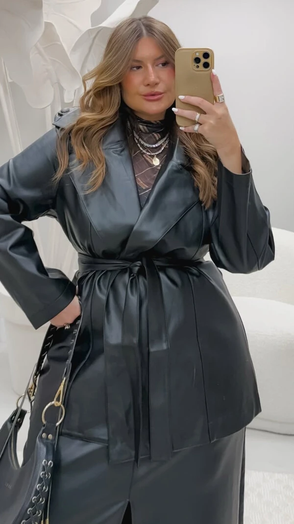 pre venda blazer parka courino faixa duas