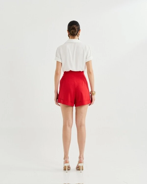 Shorts alfaiataria vinco quebela