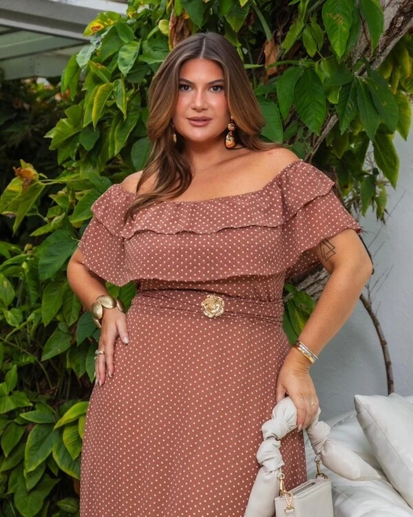 pre venda vestido longo poa fabiola mr fr