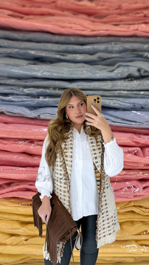 Camisa vicolinho manga elastex planet