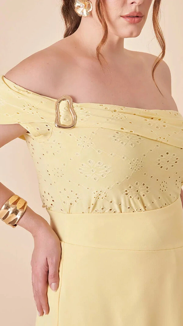 blusa ombro alice malha lasie com fivela upper