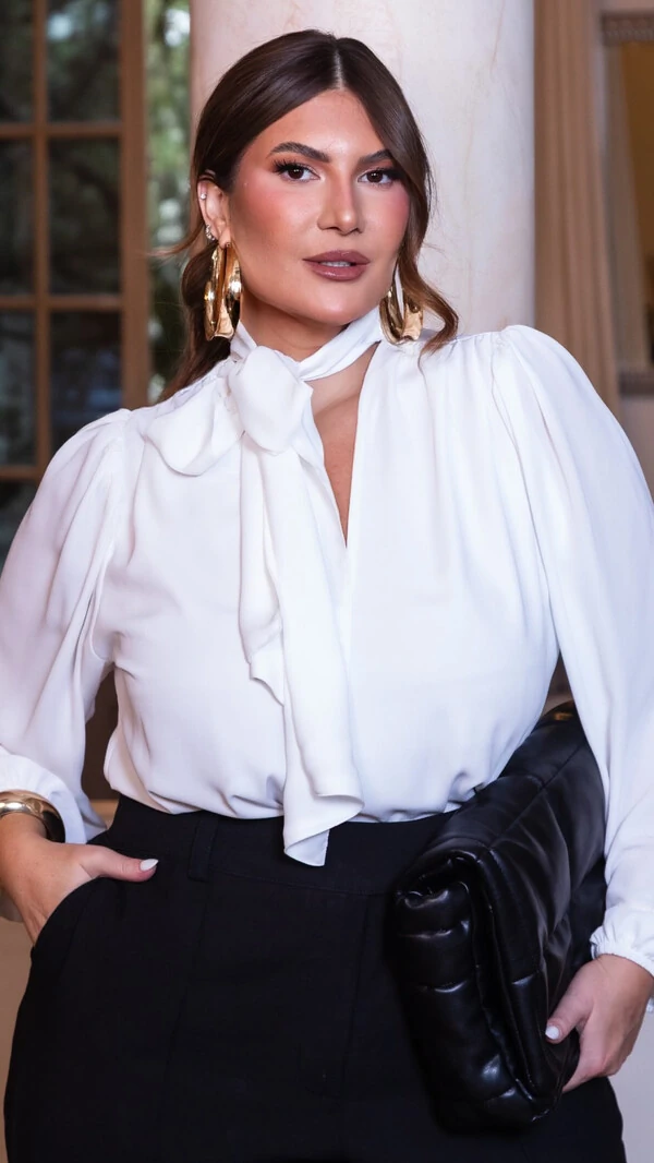 PRE VENDA camisa jabour crepe gola lace mr fr