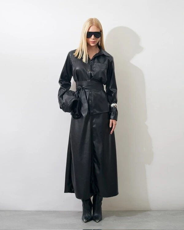 saia midi evase courino kayla