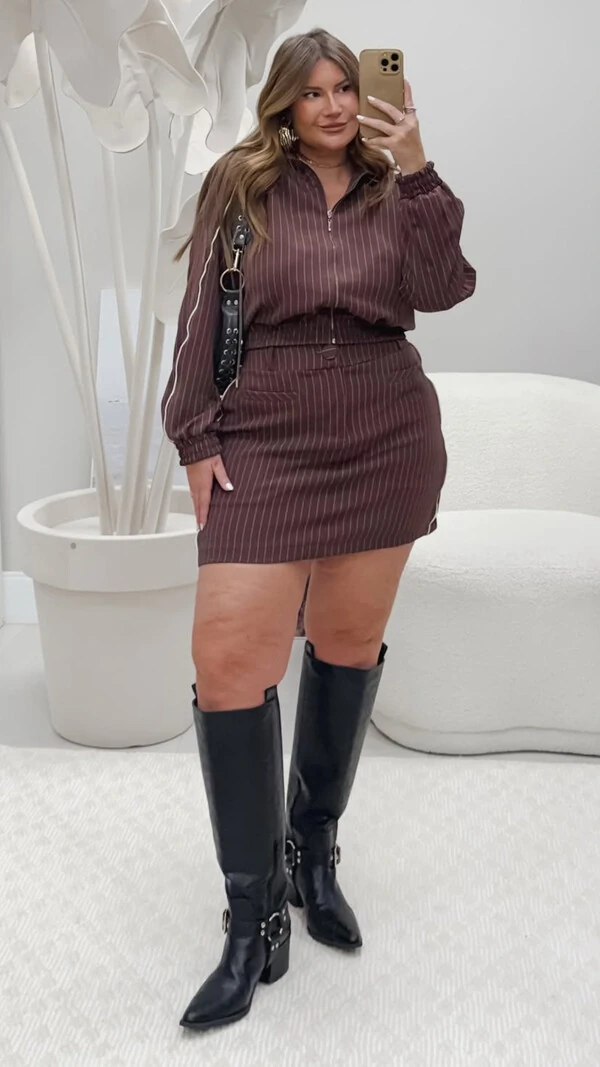 pre venda conjunto risca fe giz bomber midi+ sh saia bellah