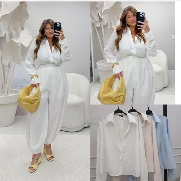 camisa viscocrepe hotpink