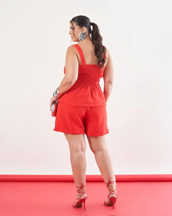 Shorts saia alfaiataria Bell kayla