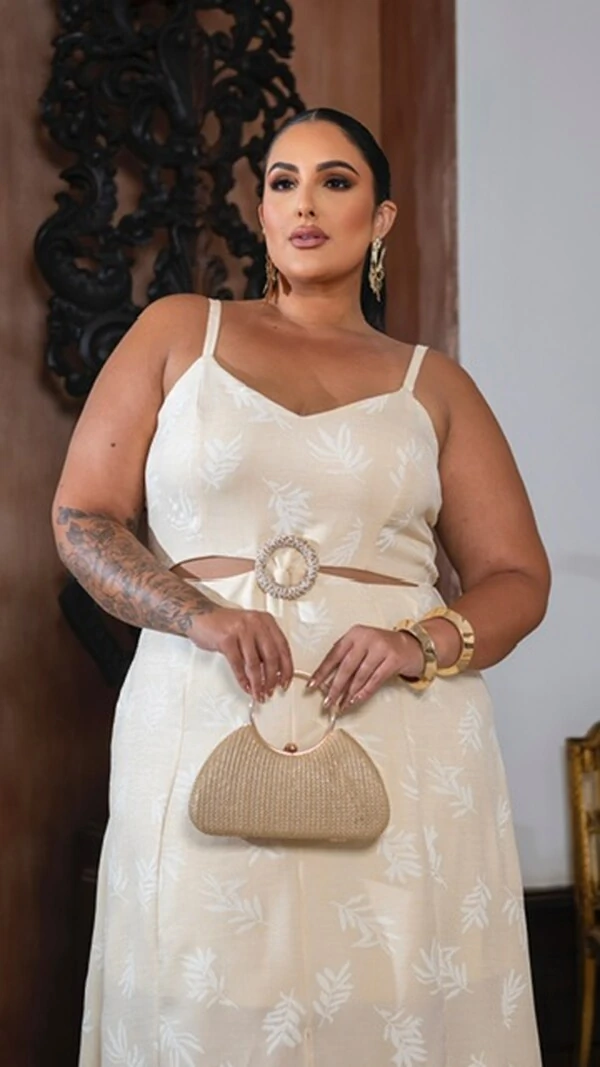 pre venda vestido com argola cintura divas