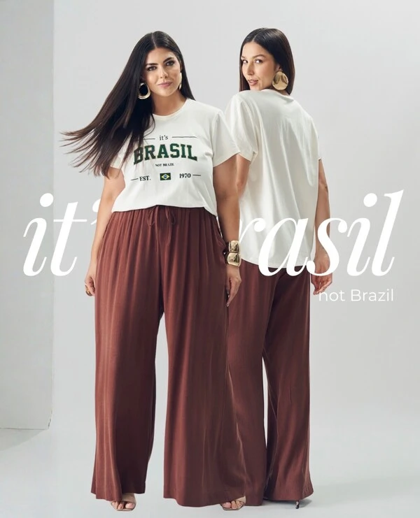 t shirt algodao peruano brasil quebela