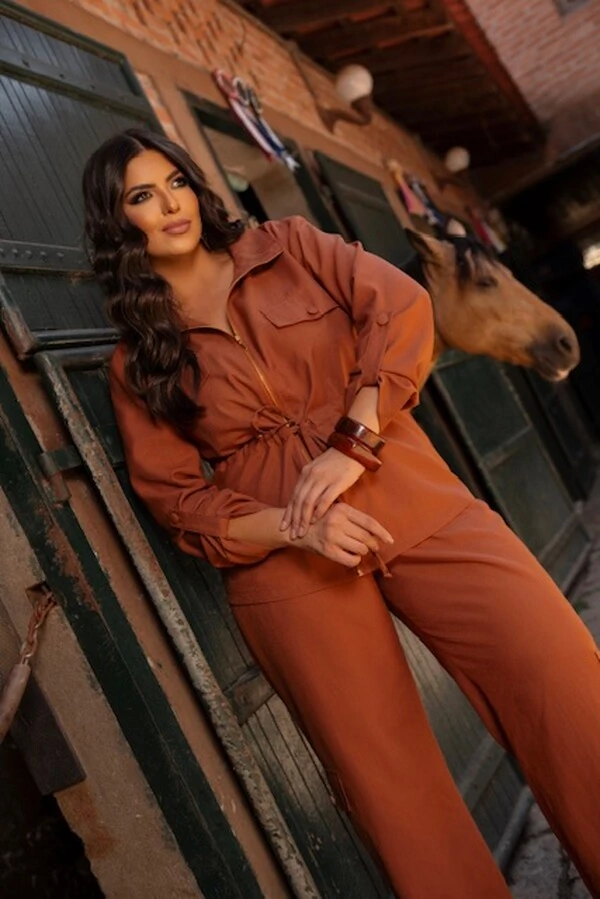 pre venda conjunto parka com calca cargo divas