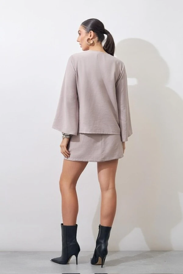 blusa monet viscose com poliester kayla