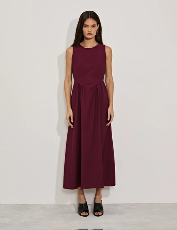 vestido midi cora kayla