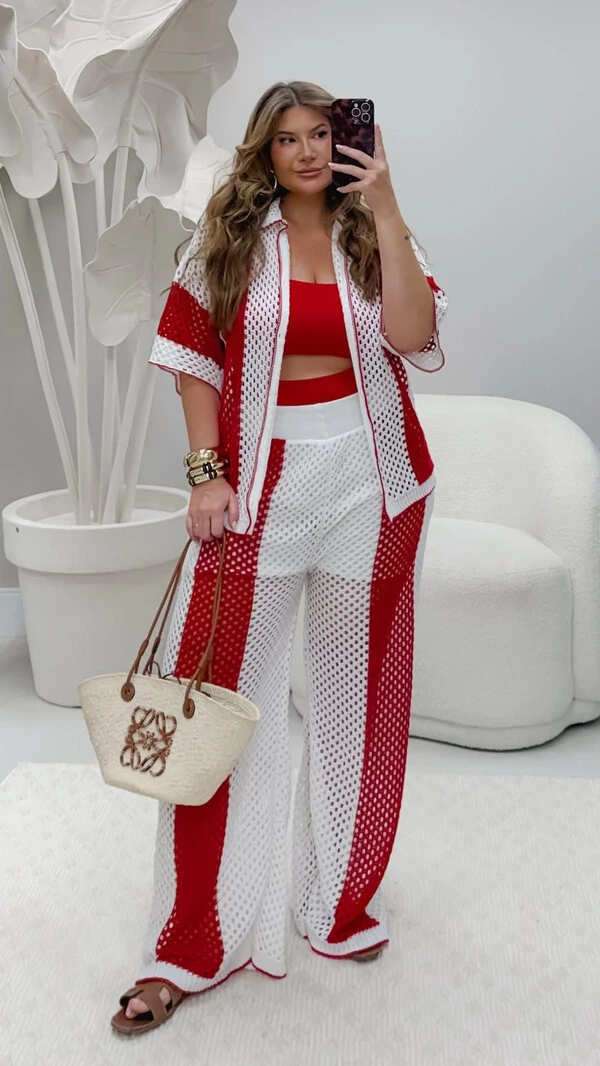 conjunto tricot gringa calca planet