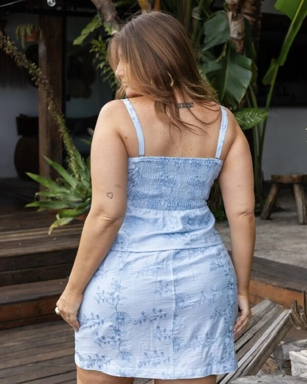 Pre venda conjunto bordado algodao lumiere mr fr