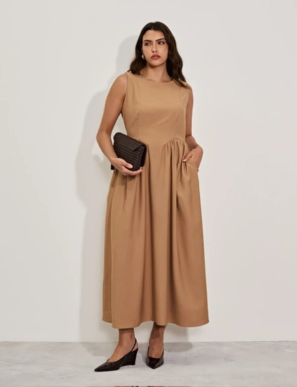 vestido midi cora kayla