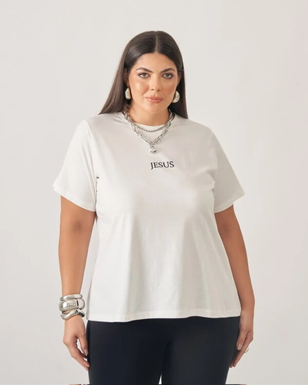 T shirt algodao jesus kayla