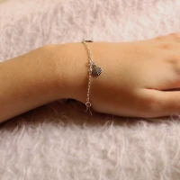 Pulseira Sangi Concha Prata