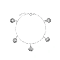 Pulseira Sangi Concha Prata