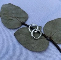 Argolinha Mini Prata 925