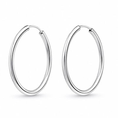 Foto Argola GG Prata 925