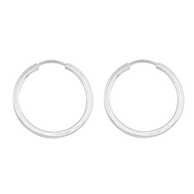 FotoArgola Média fio redondo Prata