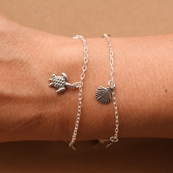 Pulseira Sangi Concha Prata