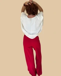 Calça Wide Leg Pijama Homewear Versátil (Monte seu Preguistê) - Lançamento