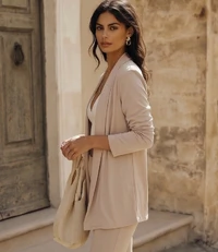 Cardigan Bossa Preguistê: O Abraço de Elegância do seu Conjunto