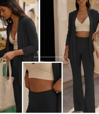 Cardigan Bossa Preguistê: O Abraço de Elegância do seu Conjunto